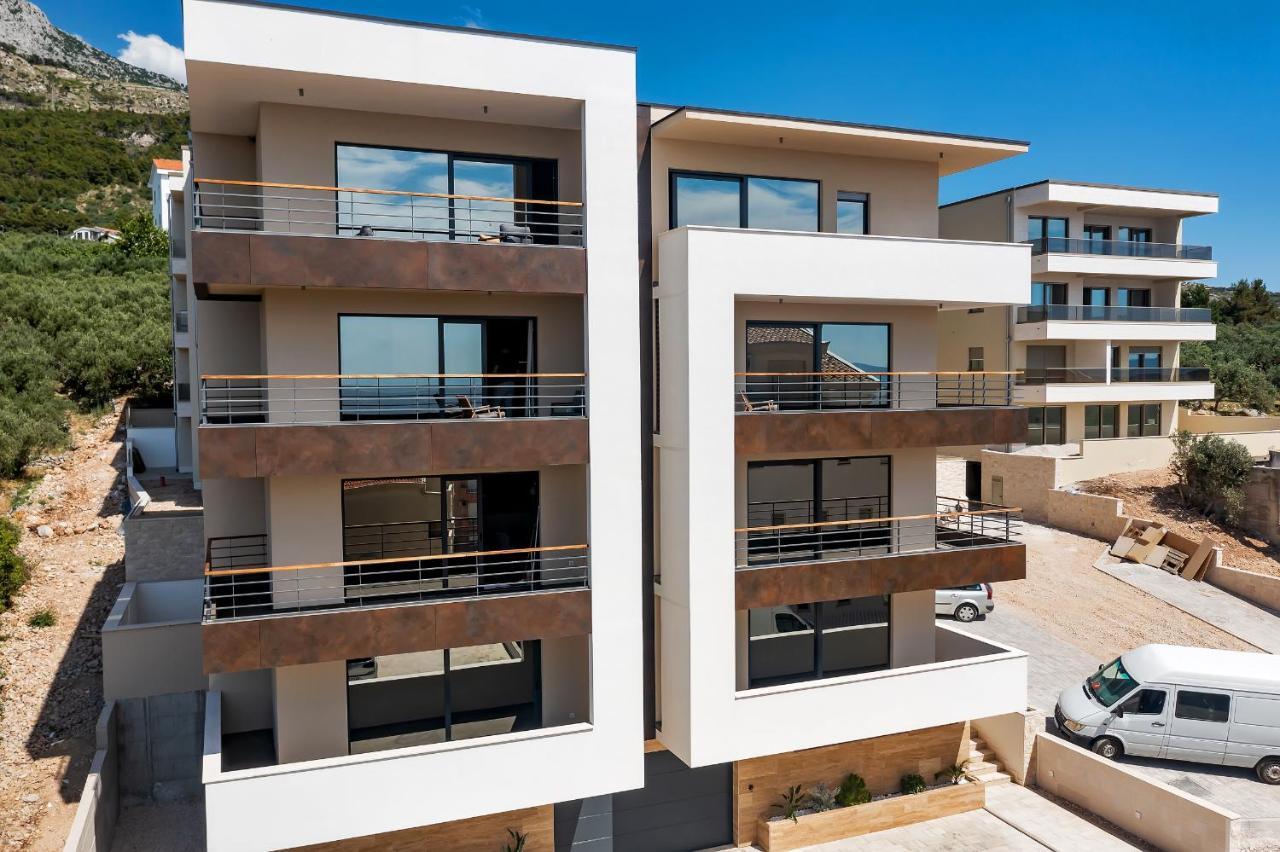 5-6 Luxury Apartments L&L Tucepi - 100M From The Beach - Makarska Exklusiv Tučepi Exterior foto